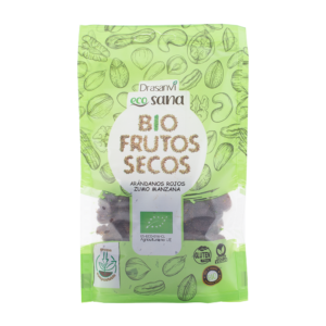 Arandanos rojos con sumo de manzana