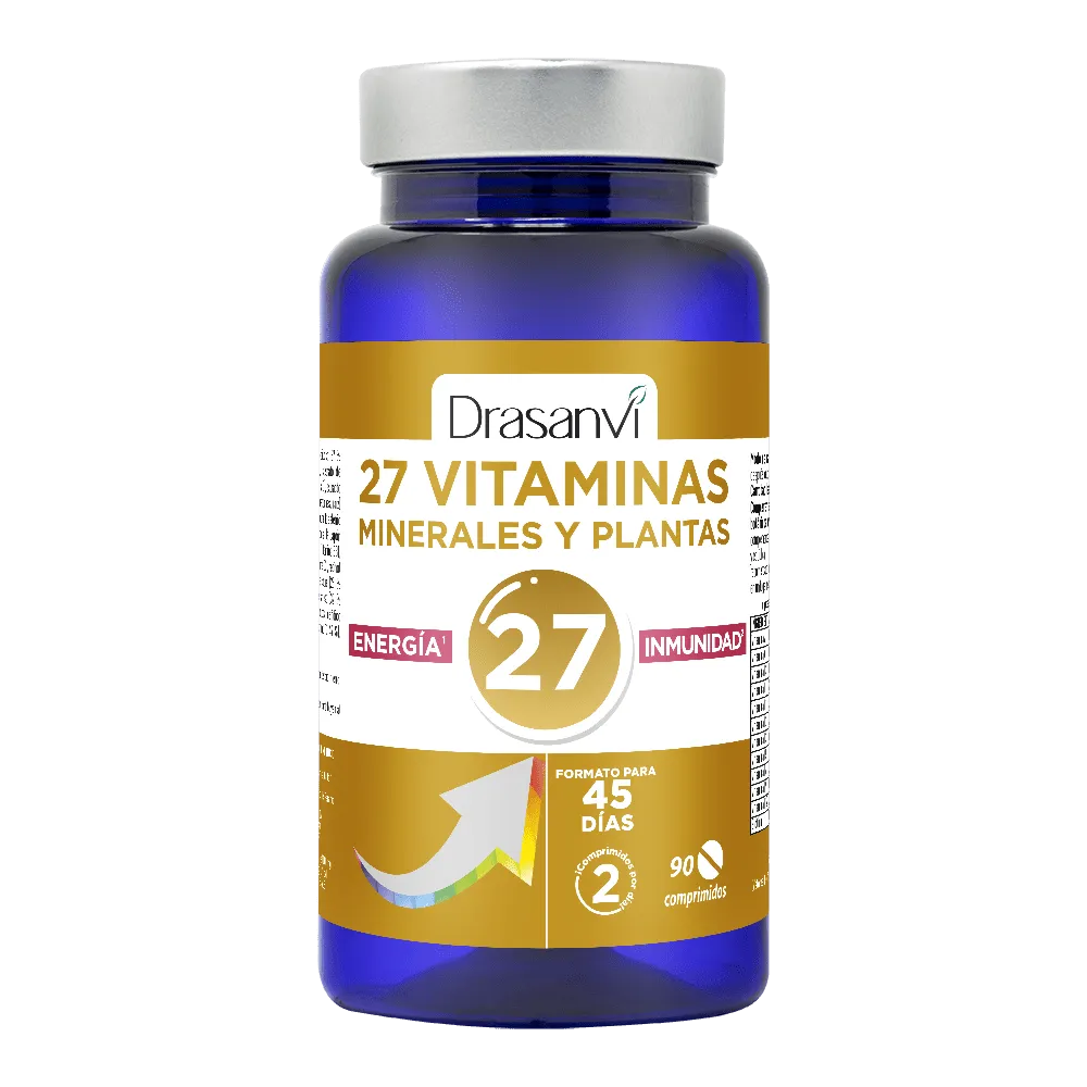 Multivitaminico Energía 27 vitaminas y minerales